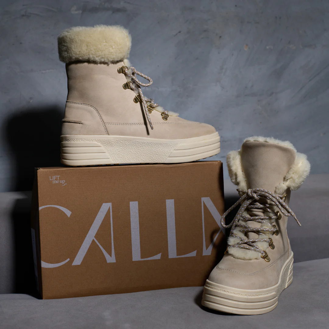 Abbie - Ice Nubuck Leather Boots - Image 10