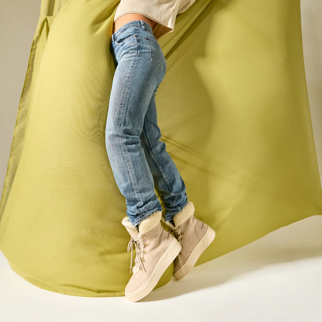 Abbie - Ice Nubuck Leather Boots - Image 3