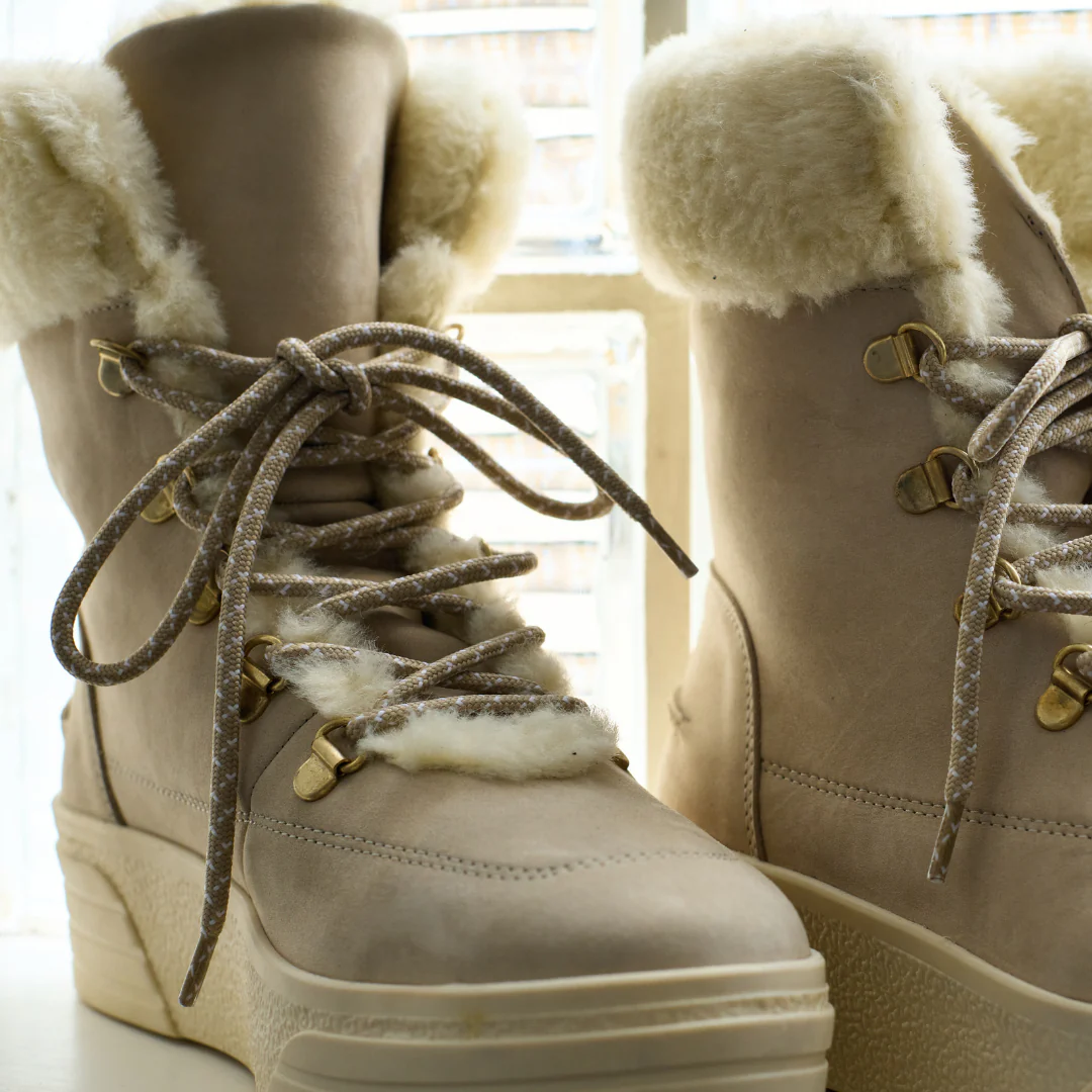 Abbie - Ice Nubuck Leather Boots - Image 6