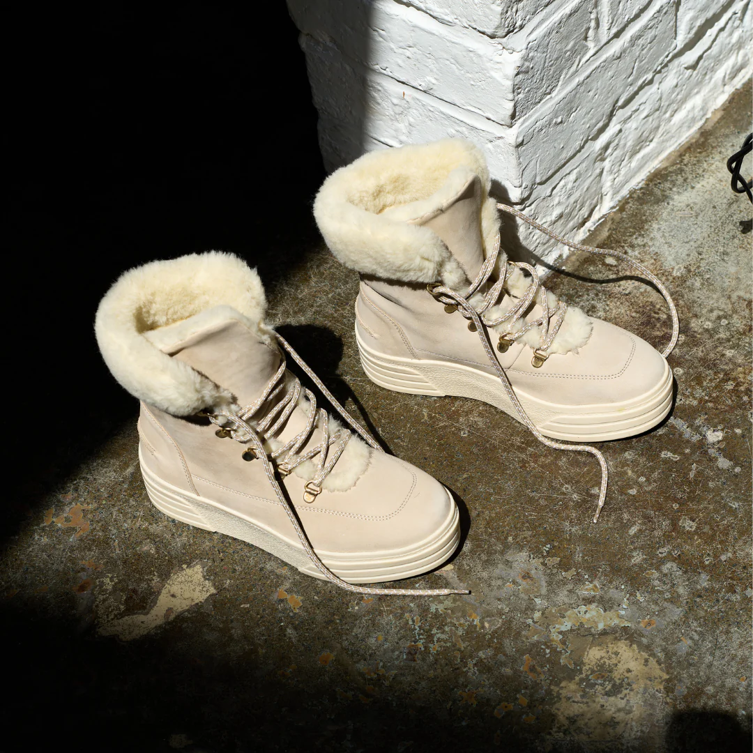 Abbie - Ice Nubuck Leather Boots - Image 7