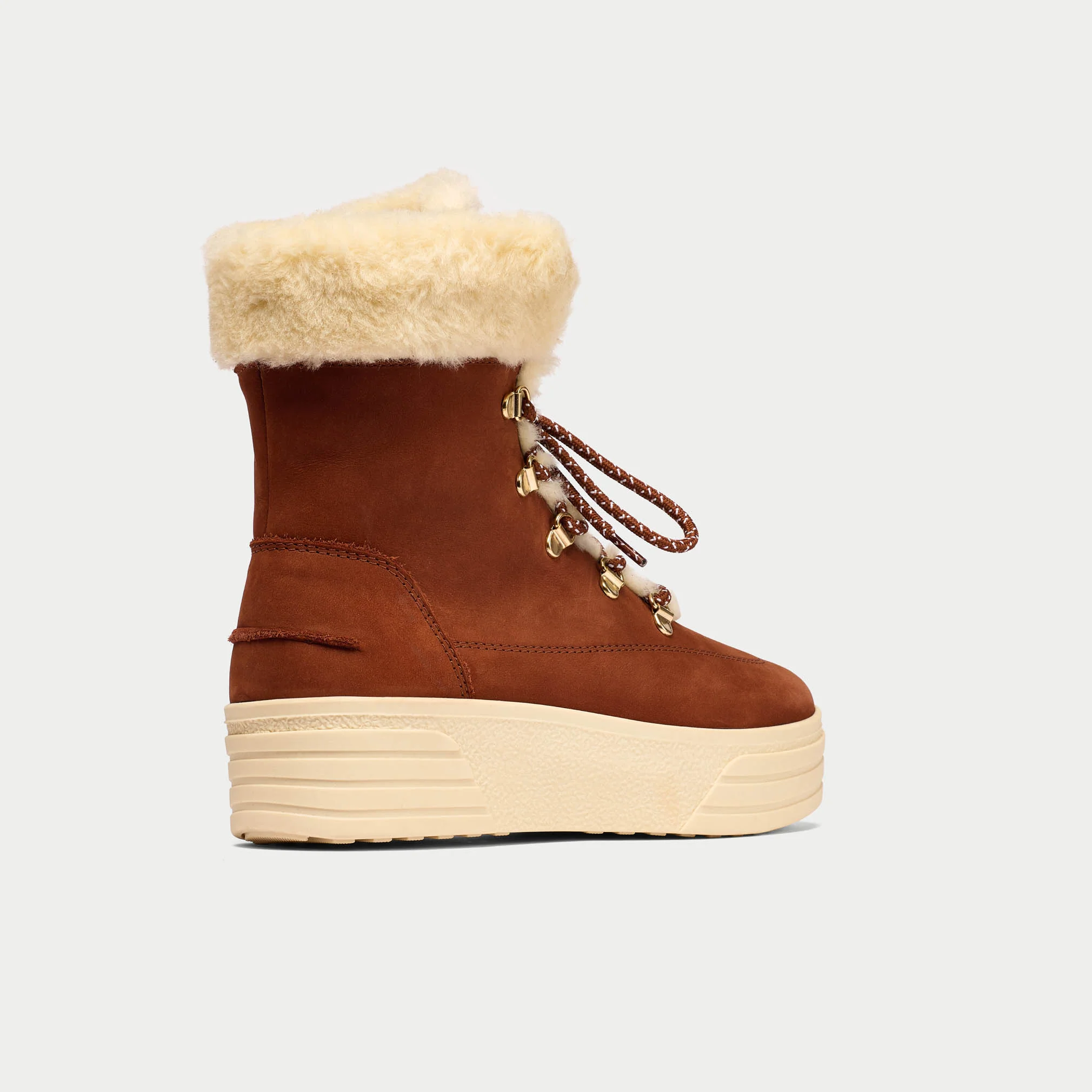 Abbie - Rust Nubuck Leather Boots - Image 6