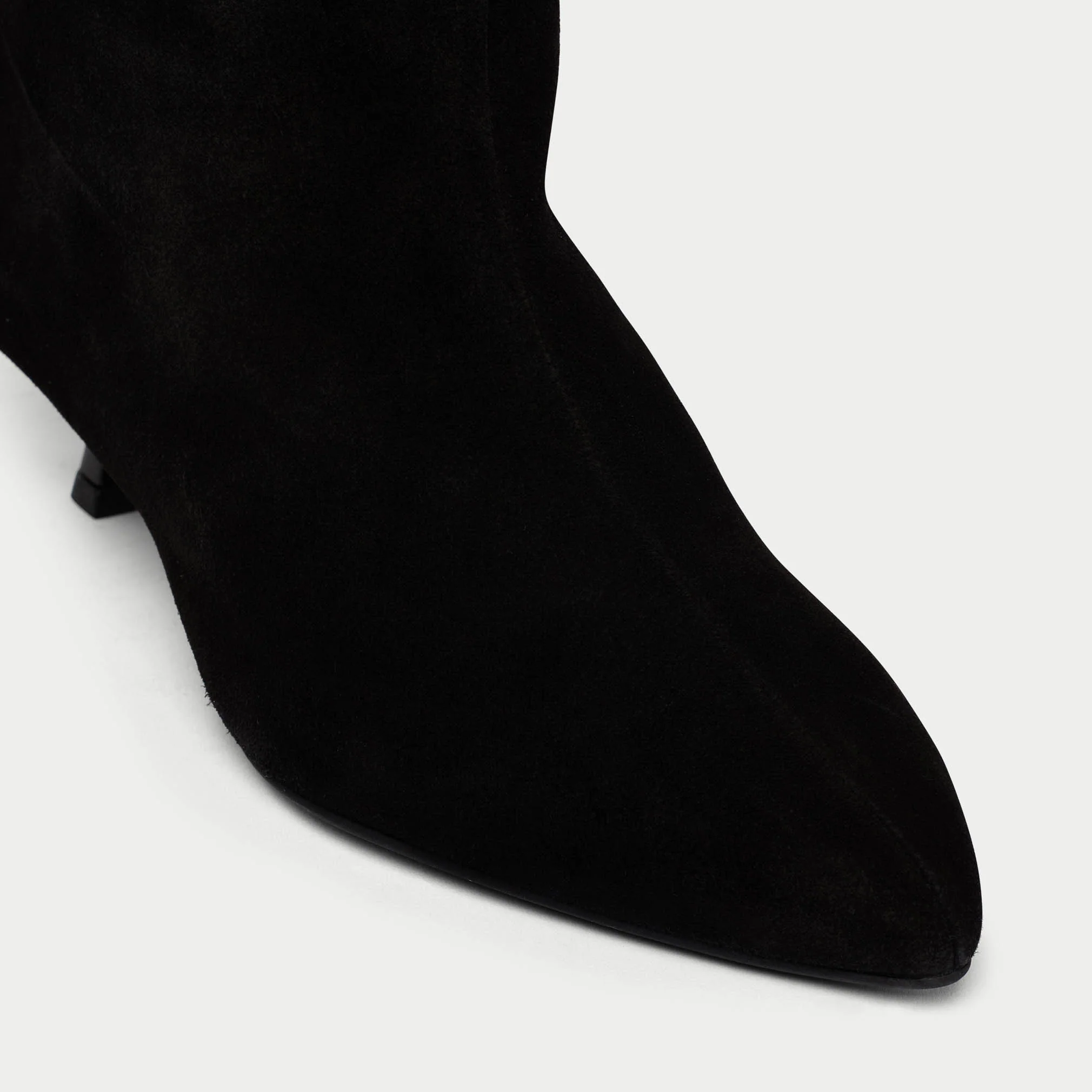 Bonnie - Black Suede Boots - Image 3