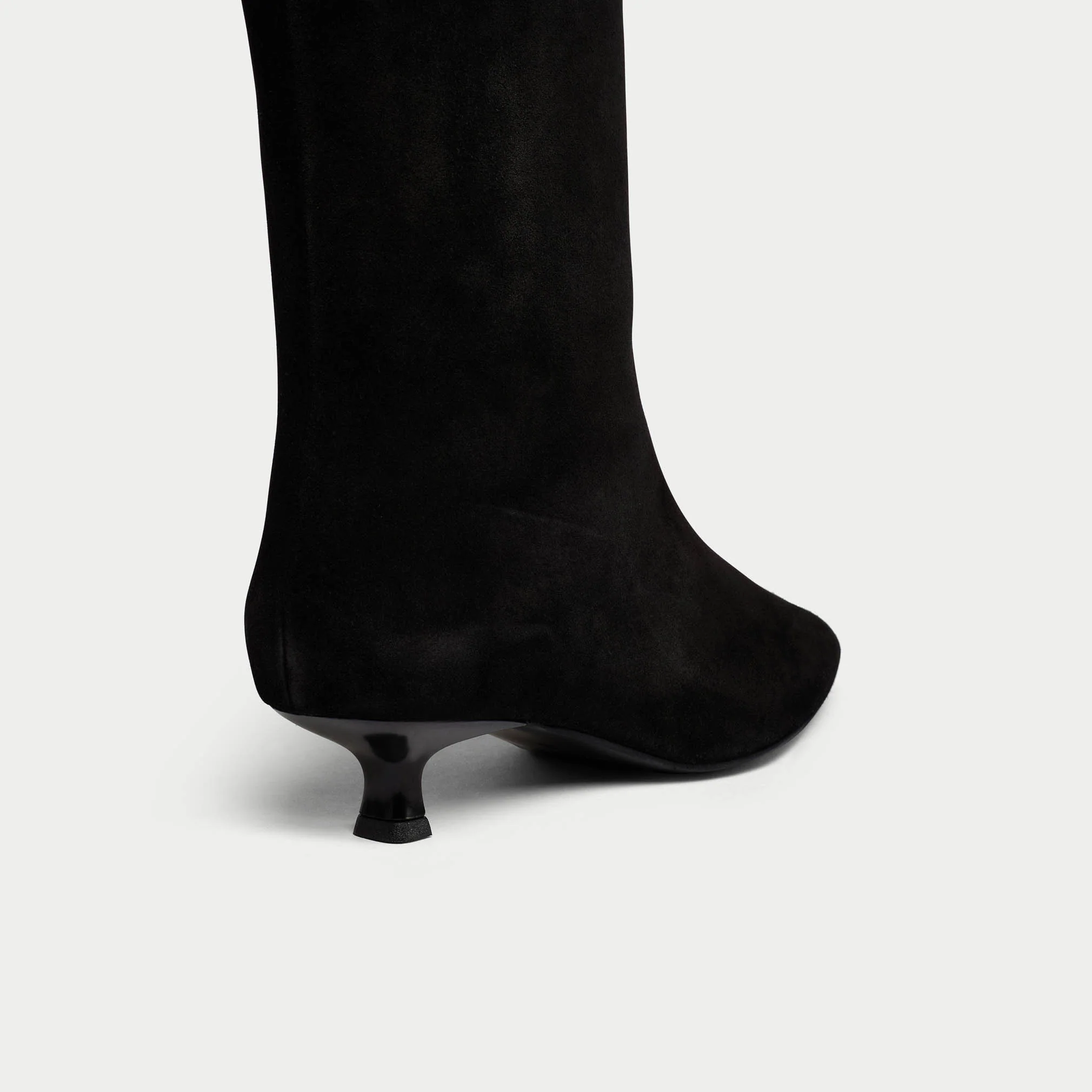 Bonnie - Black Suede Boots - Image 4