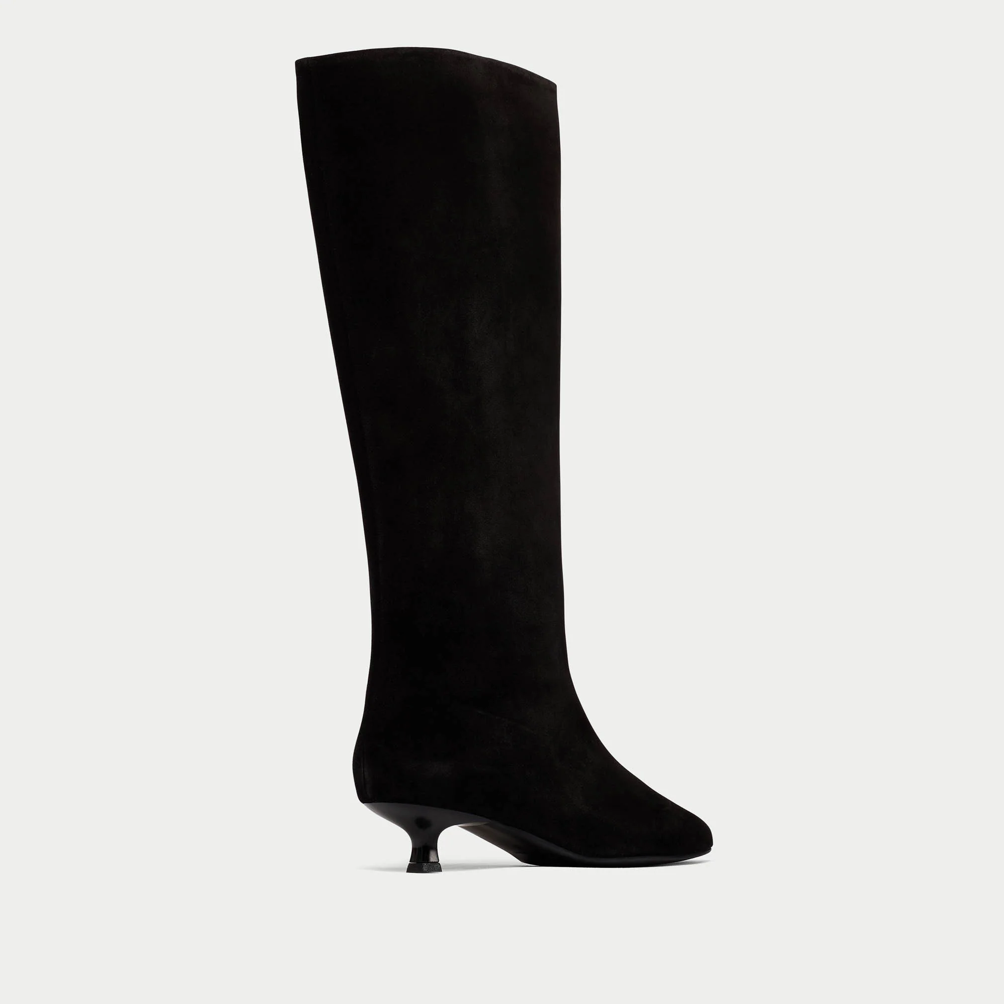 Bonnie - Black Suede Boots - Image 5