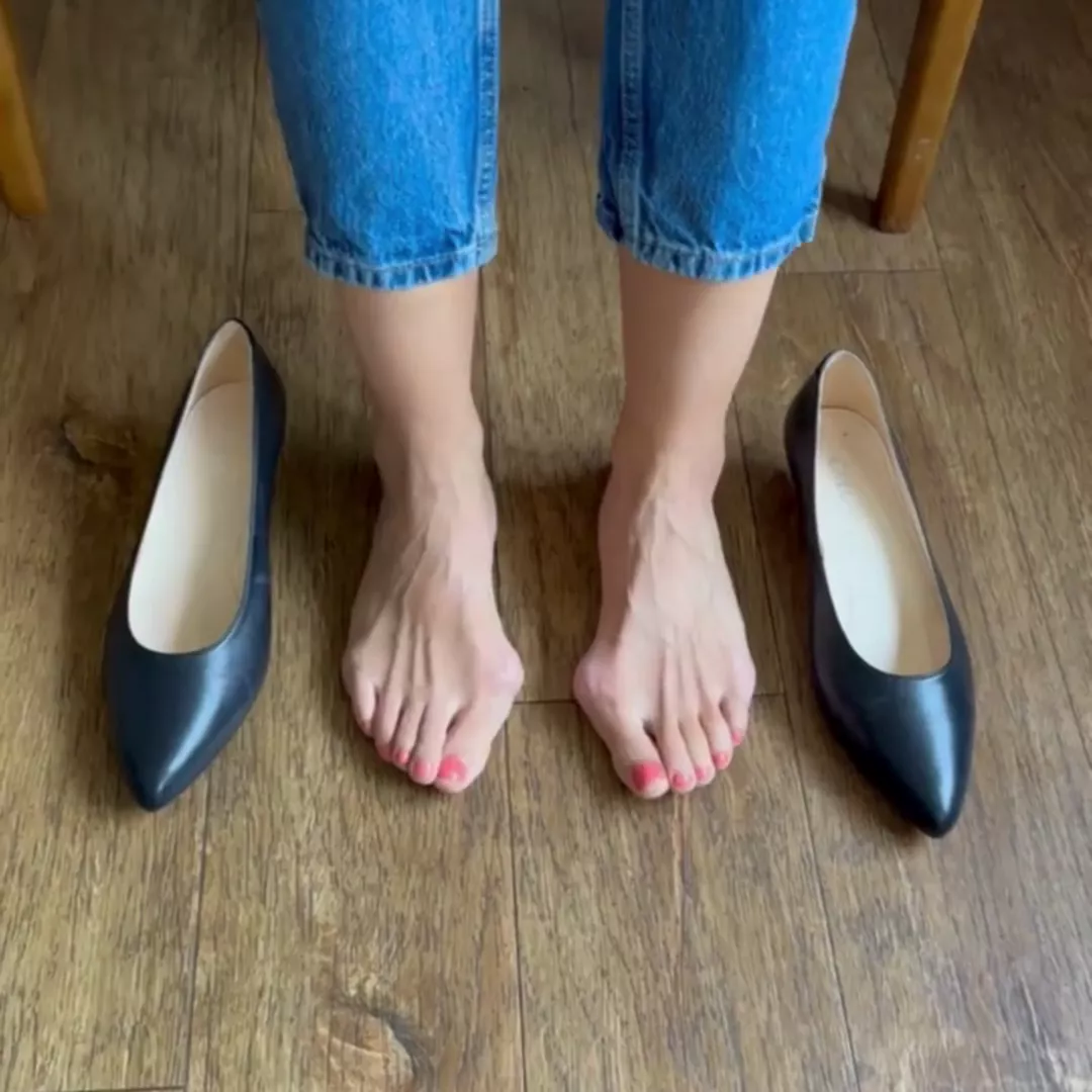 Claudia - Black Leather Courts - Image 4