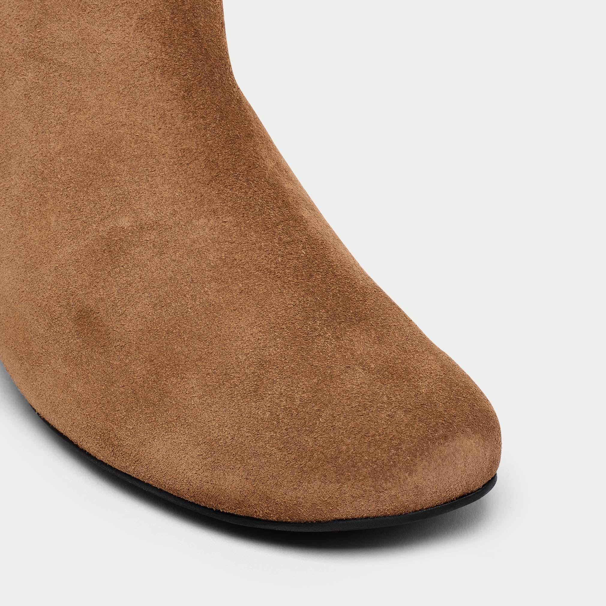 Lexie - Mocha Suede Boots - Image 3
