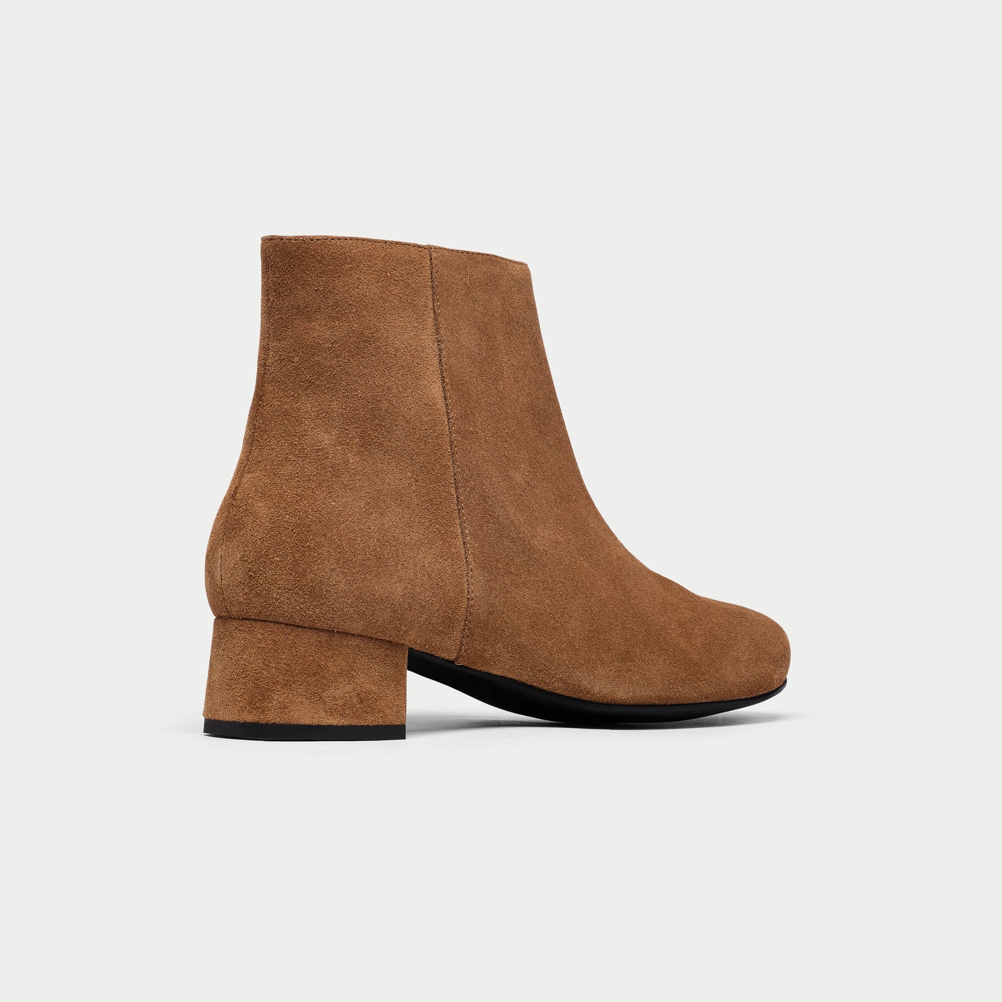 Lexie - Mocha Suede Boots - Image 4
