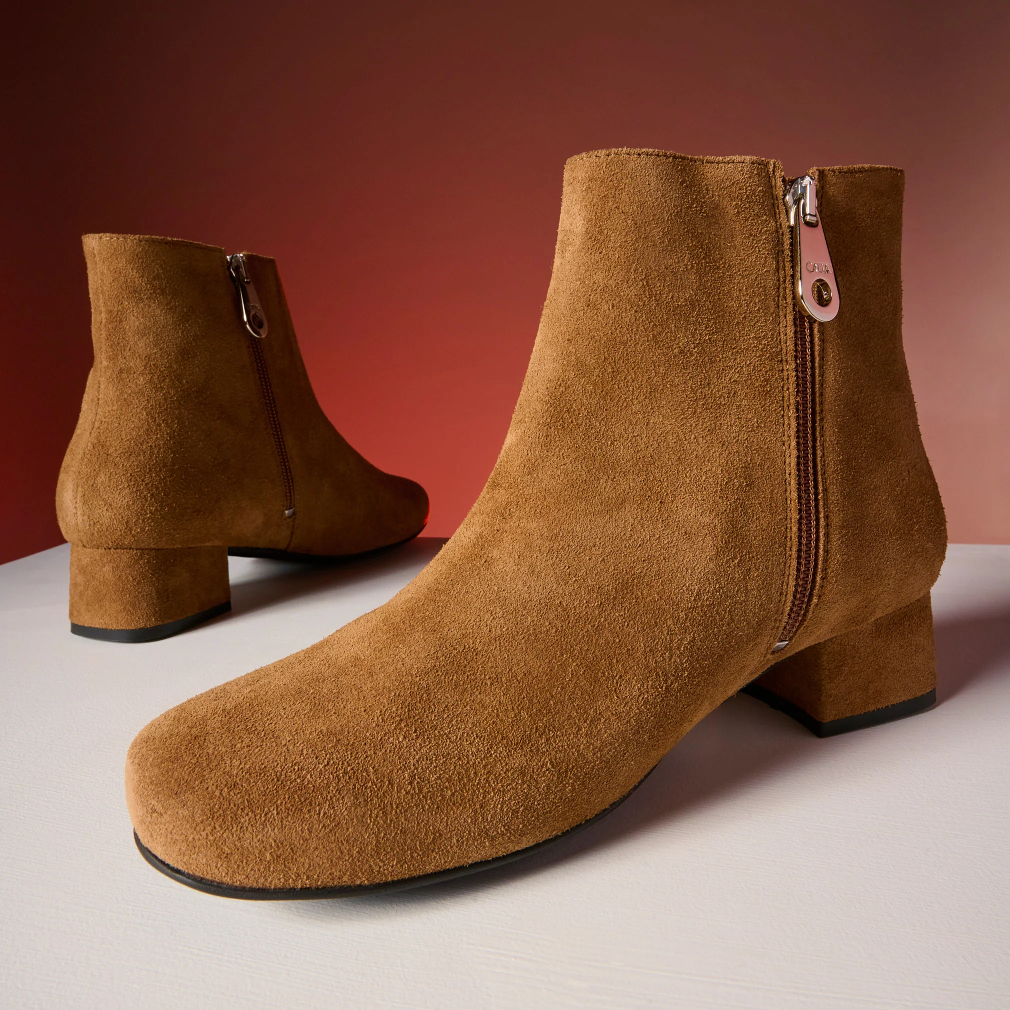 Lexie - Mocha Suede Boots - Image 5