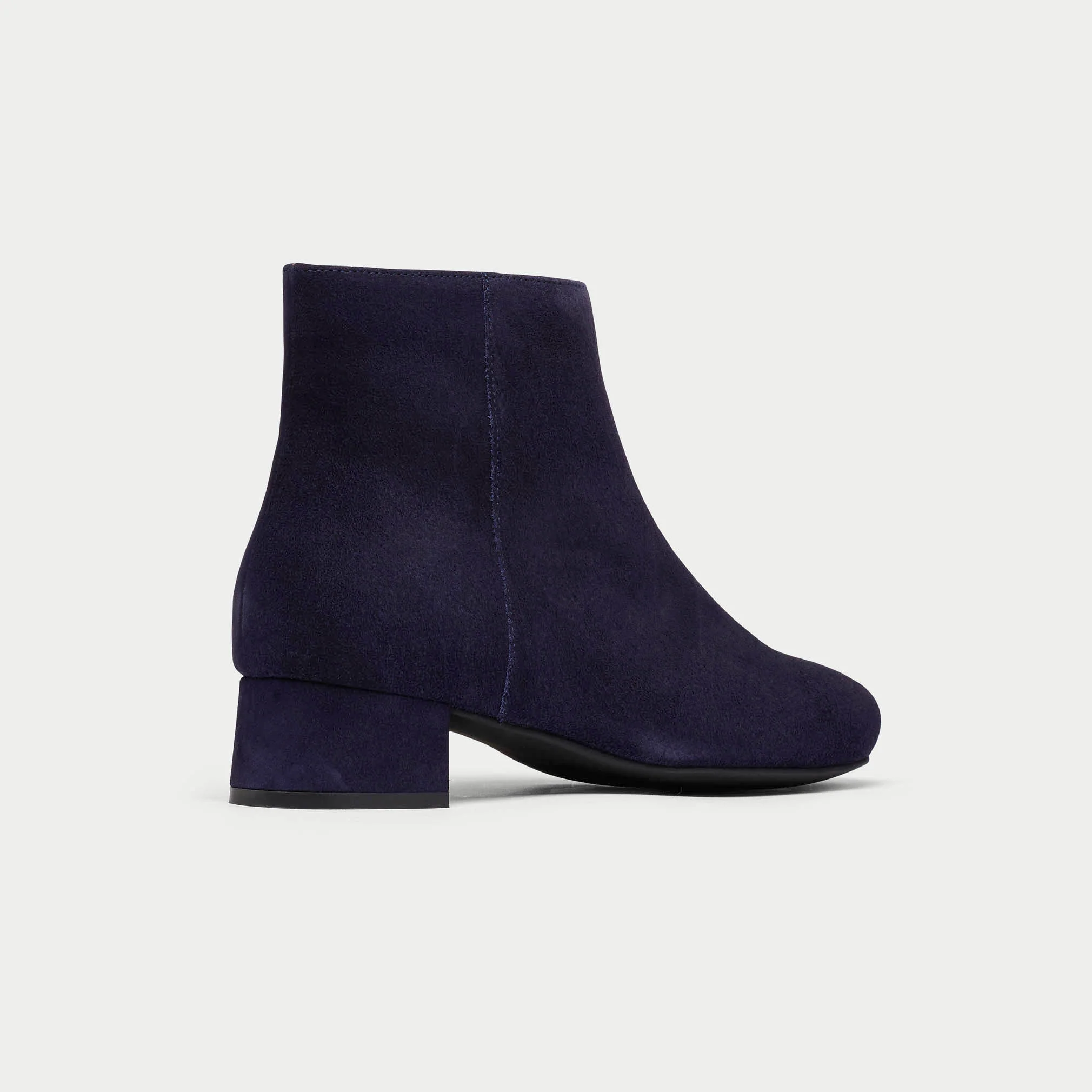 Lexie - Navy Suede Boots - Image 5