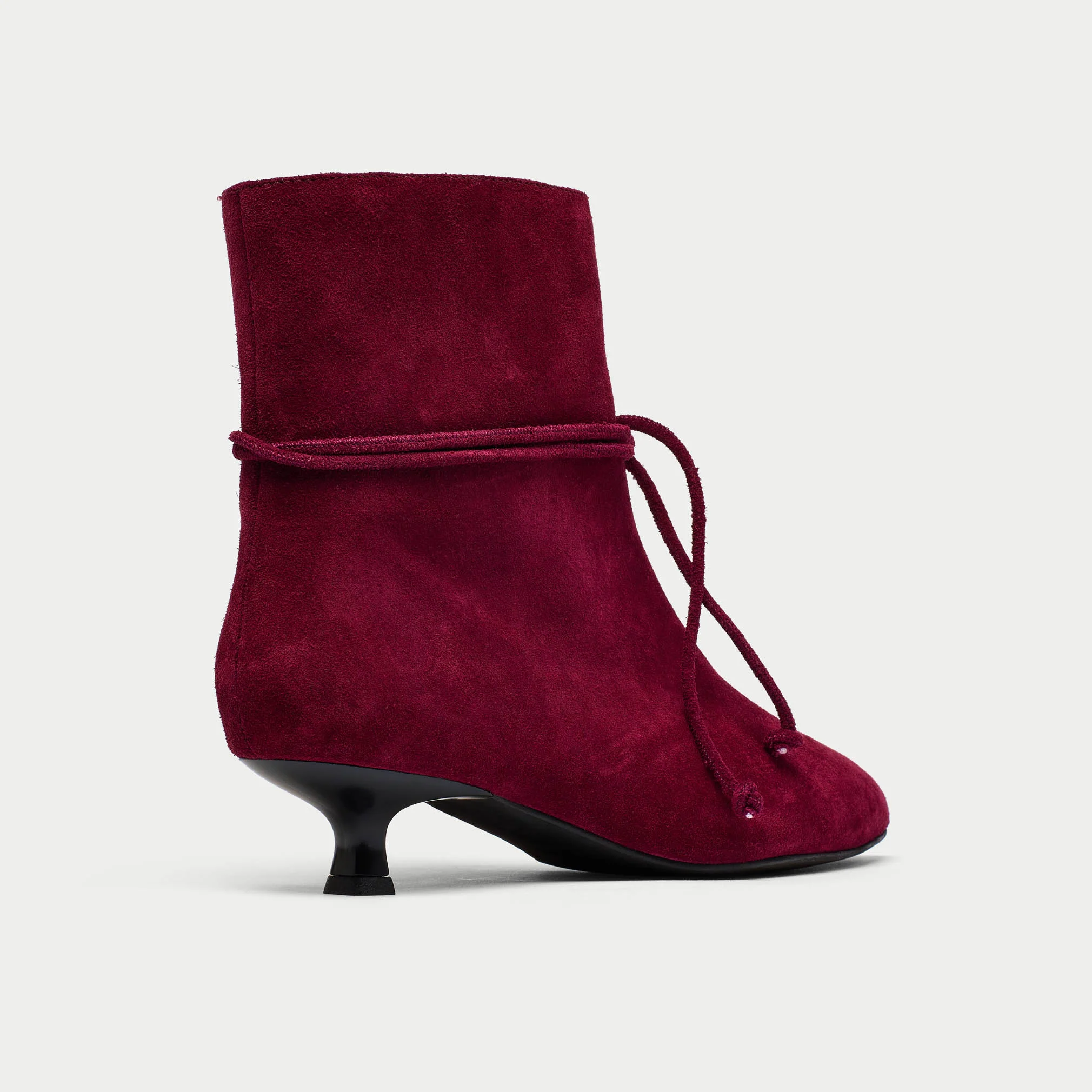 Maisie - Cherry Suede Boots - Image 9