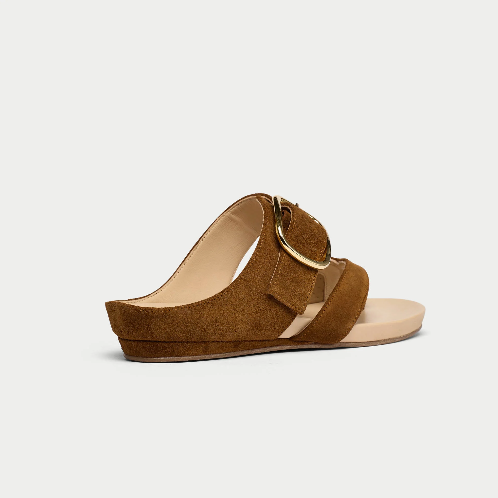 Ruby - Tan Suede Sandals - Image 4